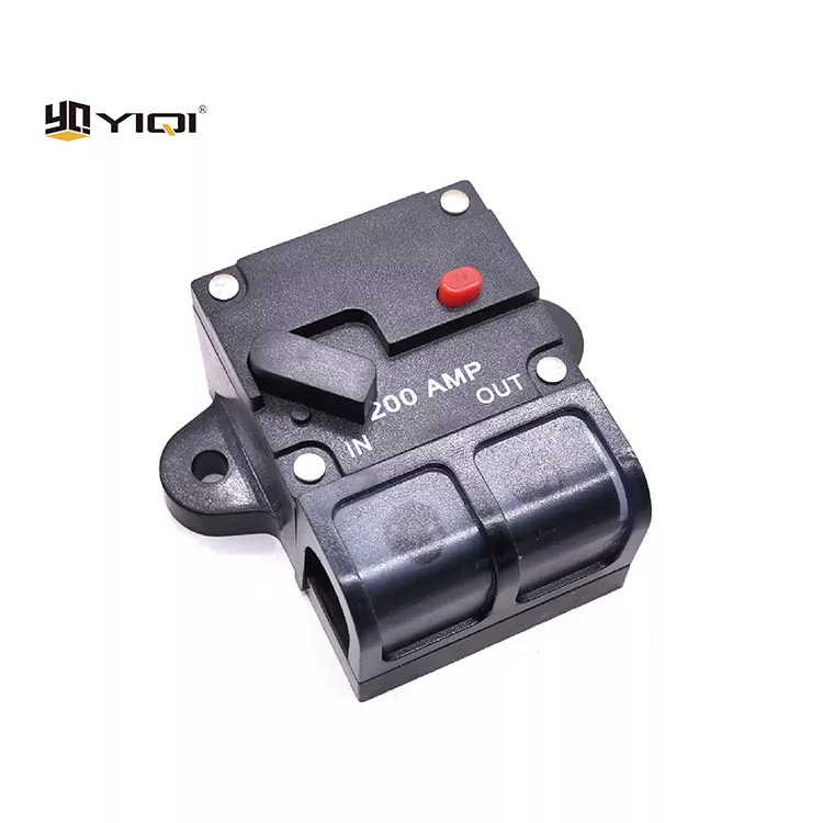 12V-48V waterdichte DC automatische reset-stroomonderbreker