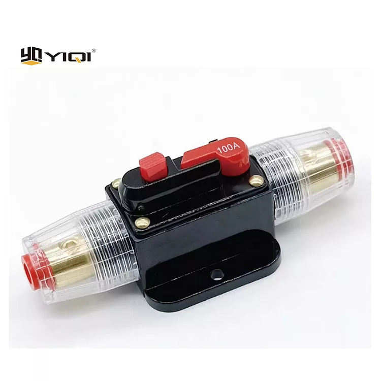 12V-48V waterdichte handmatige reset-stroomonderbreker
